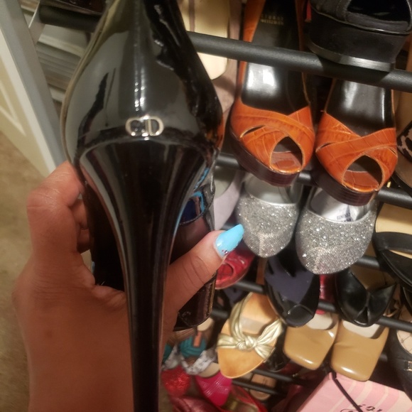 Christian dior peep toe heels - Picture 3 of 3